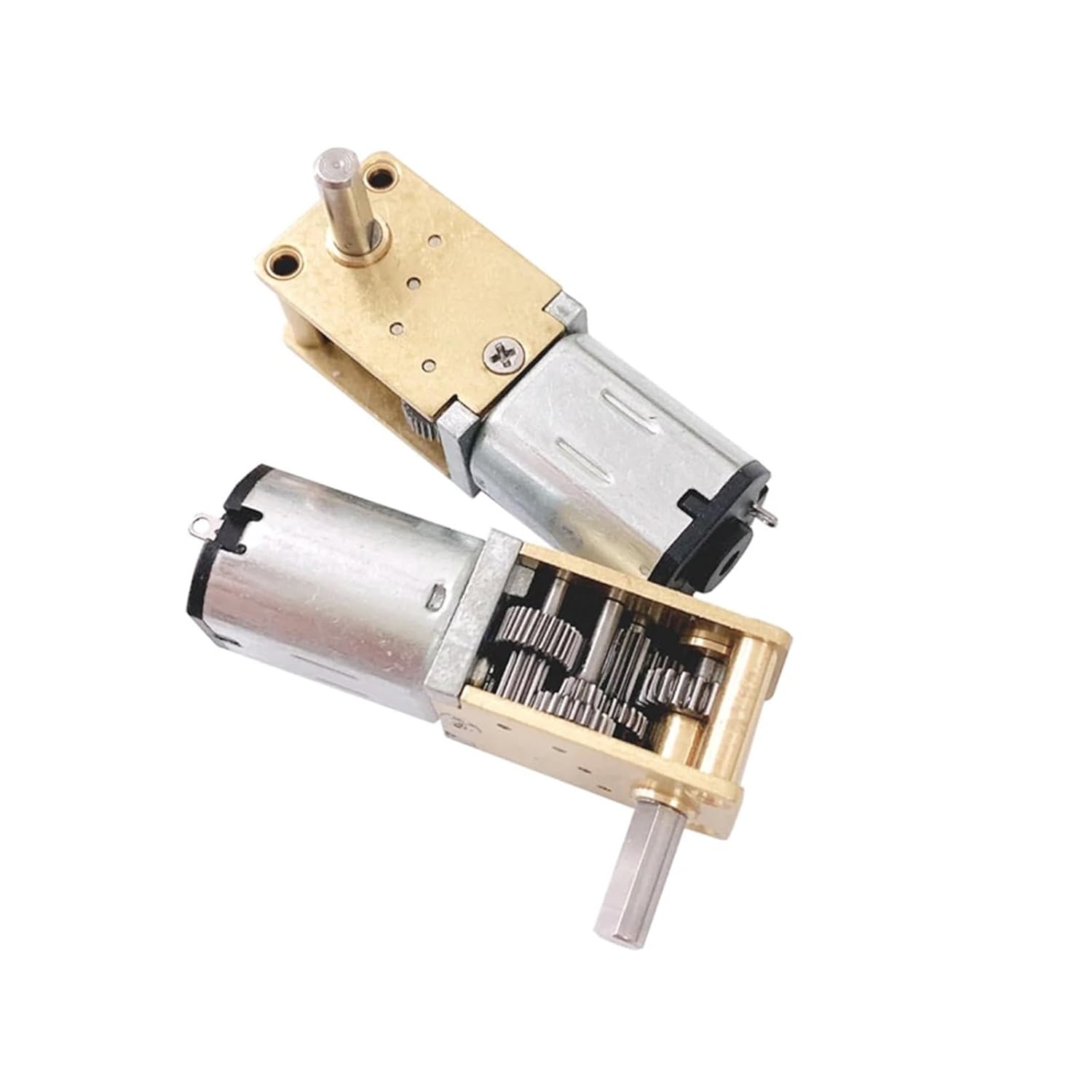 N20 オールメタルギア電子スターター DC 3V-12V 4RPM-380RPM 低速 高トルク ロングシャフト 8mm エンジン