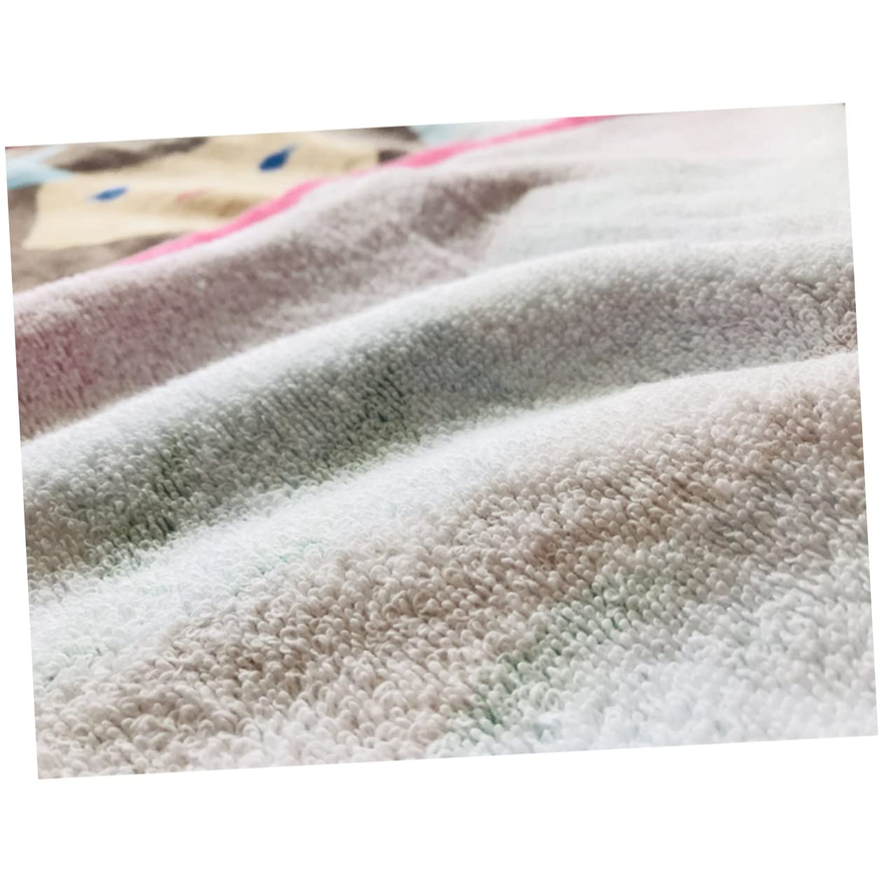 Zerodeko Poncho Bain Garçon et Filles Coton Capuche Grosse Taille pour Plage et Parc Aquatique
