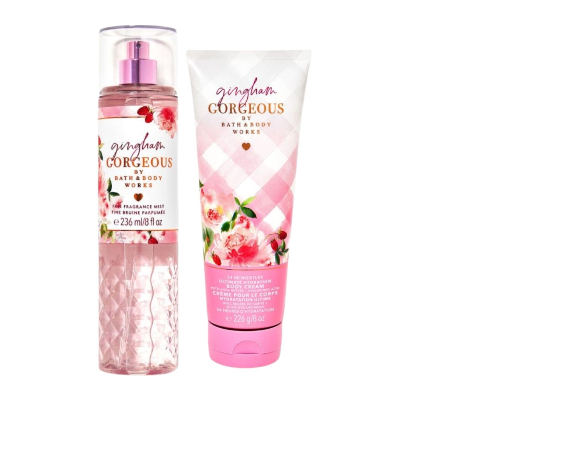 Gingham Gorgeous Mist & Body Cream Gift Set – BathBody (Packaging