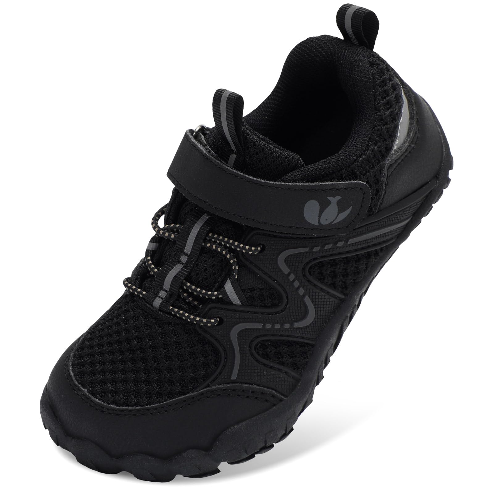 FEETCITY Kids Barefoot Shoes Boys Girls Sneakers Toddler Walking Shoes Kids Hiking Shoe Lightweight Outdoor Tennis Shoe