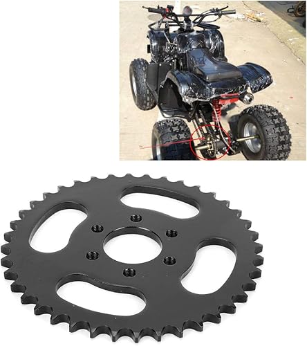 Miniatura 6 de 428 Piñón de cadena, ATV Quad 428 piñón trasero de cadena para TAOTAO SUNL Roketa JCL NST 125 150 200 250