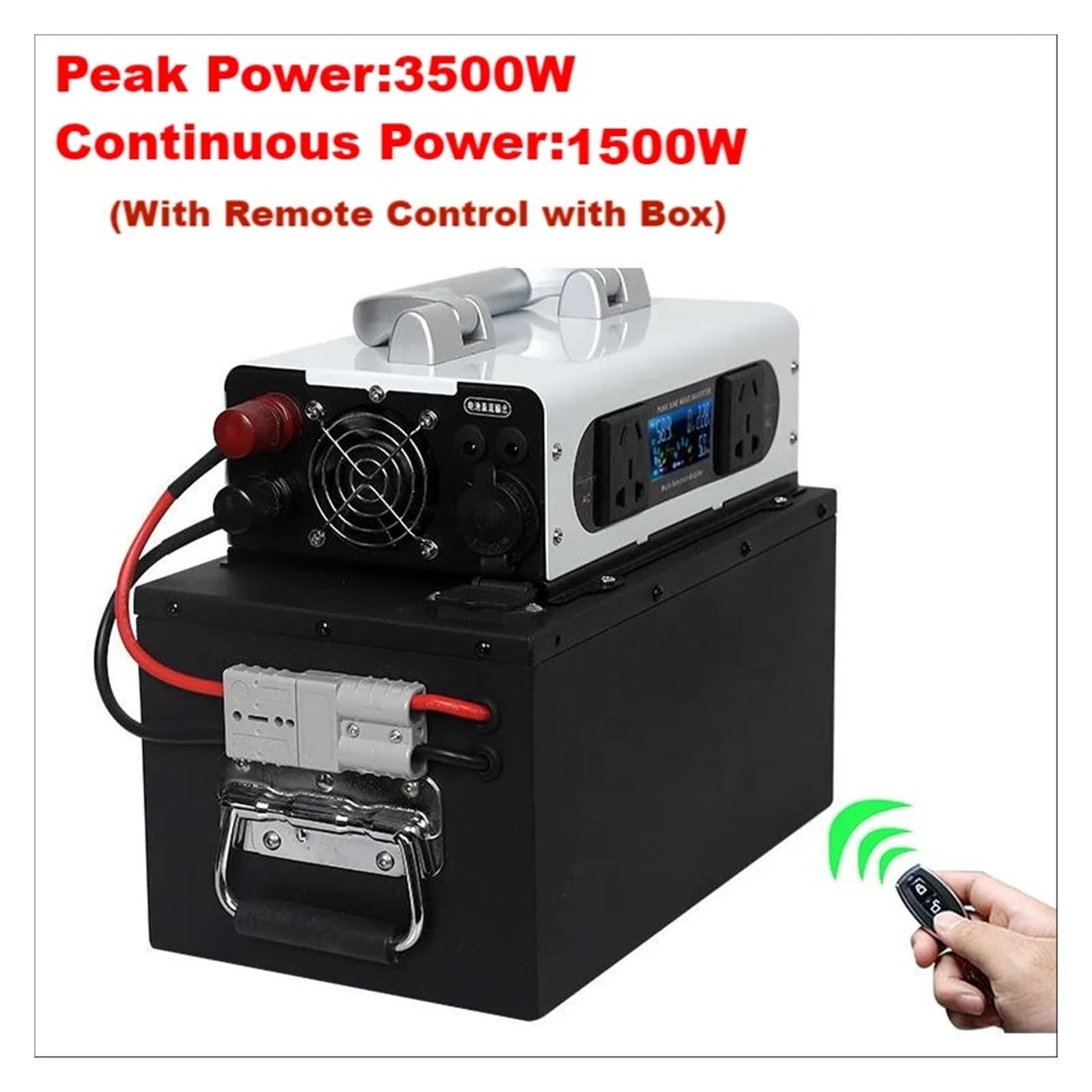 Convertidor Adaptador Onda Sinusoidal para Pura 12V 220V Banco Energía Portátil Inversor Solar 1500W 3500W USB 24V DC 48V 60V AC220V 230v Convertidor Coche inversor