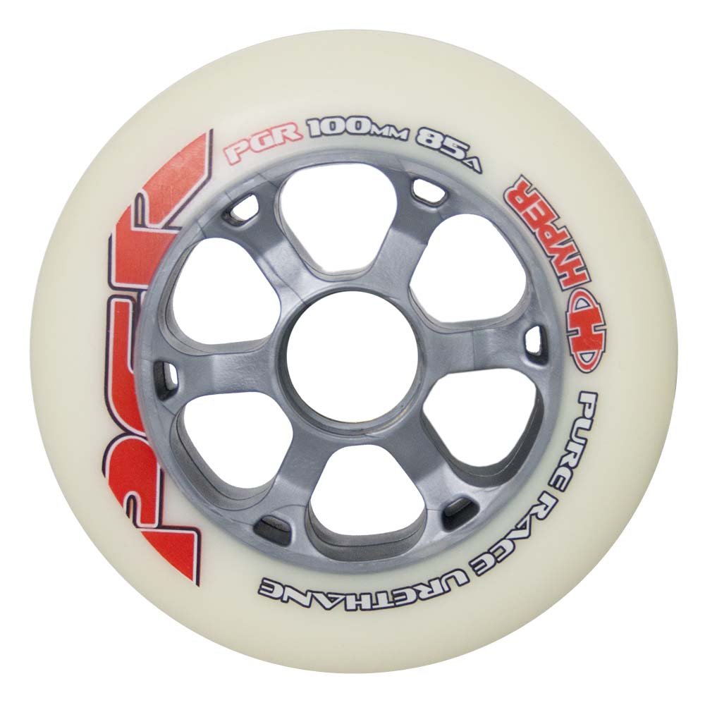 HyperHYPER PGR wheels - 100mm - ITAK-72012-44594 - White, 100mm, 85A