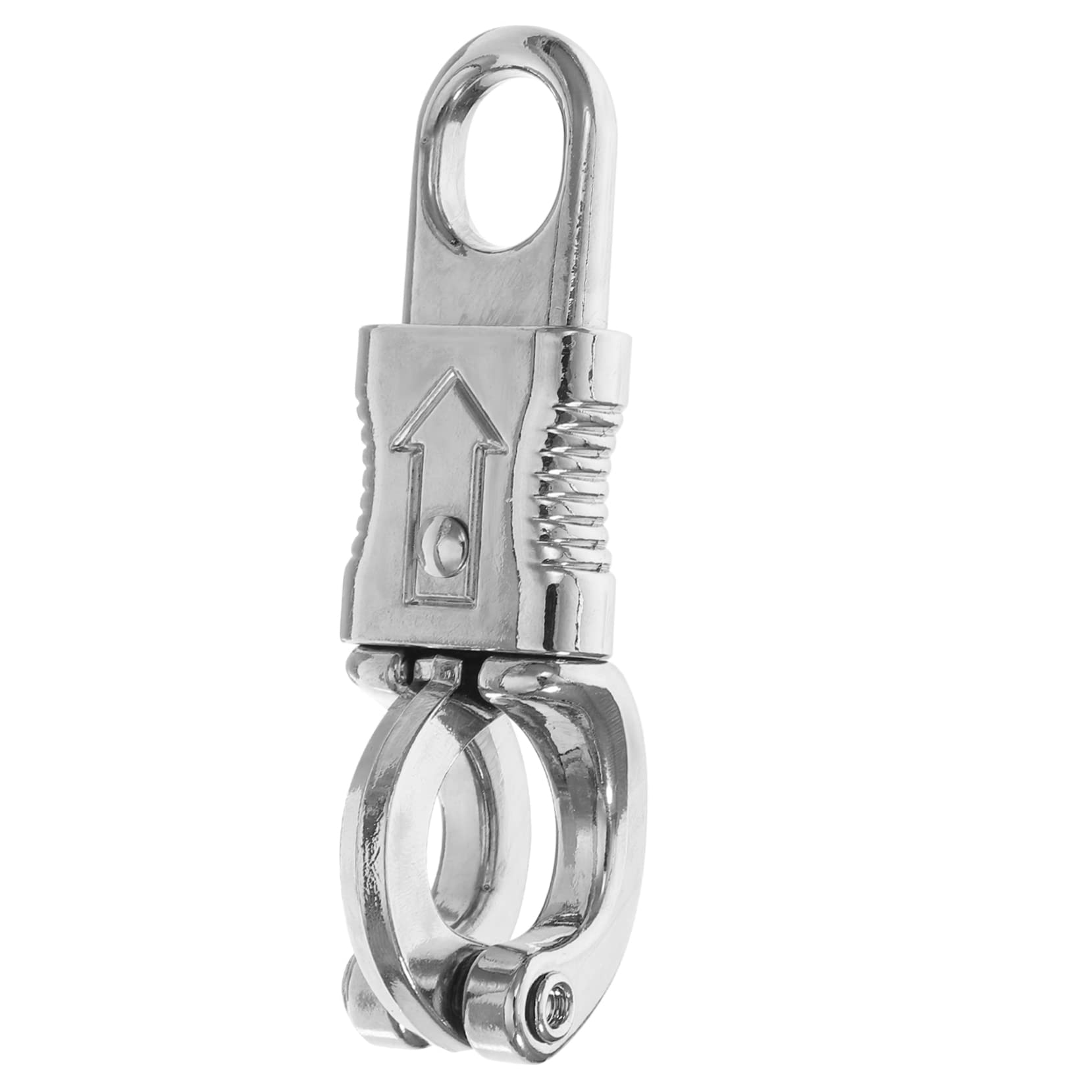 TOPPERFUN 2pcs Quick Release Snap Hook Fixed Eye for Equestrian Use Design for Horse Ties Dog Leashes and Outdoor Activities