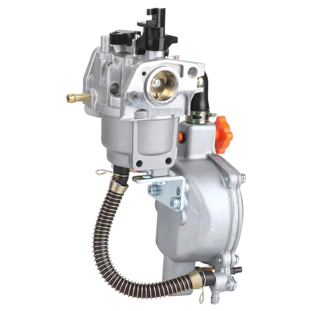 Carburador de combustible dual generador Reemplazo del carburador LPG NG Kit de conversión 2.8KW GX200 170F Carburador de estrangulador manual GX160 2KW 168F