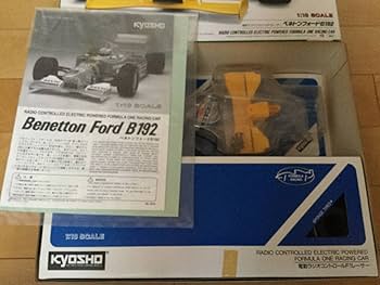 京商ラジコン　ベネトンフォードB192 Amazon.co.jp: 絶版 京商 1/10 電動RC F1レーサー ベネトン B192