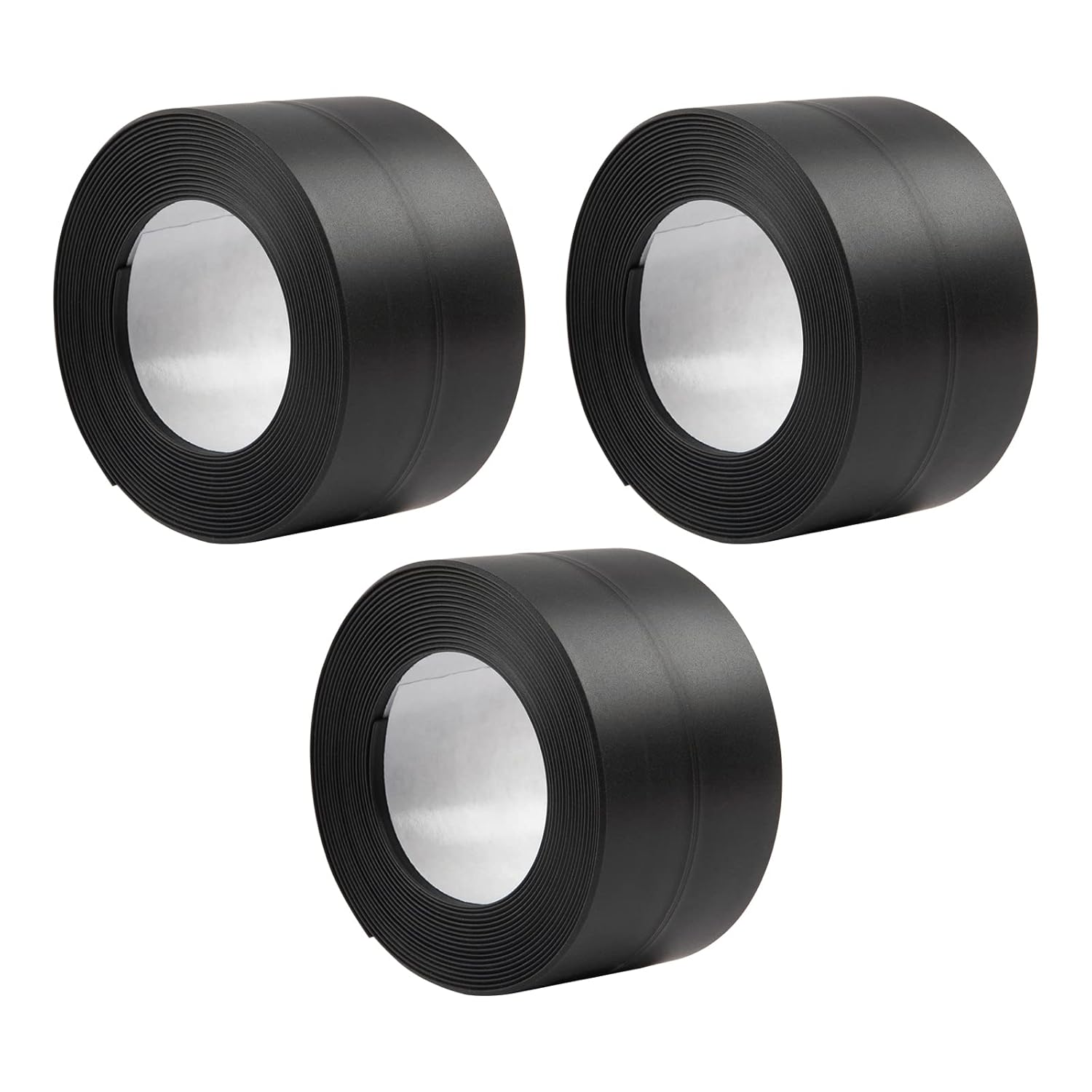 LAHONI 3 Pieces Caulk Strip Tape, 1.5" x 10.5Ft Self Adhesive Caulking