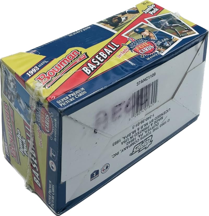 Amazon.com: 1993 Bowman Jumbo Pack Derek Jeter Rookie Year