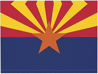 Wall Art Decorative Canvas Prints Arizona Flag Paintings 12"X16" For Living Room Bedroom Bathroom Gift Home Decor