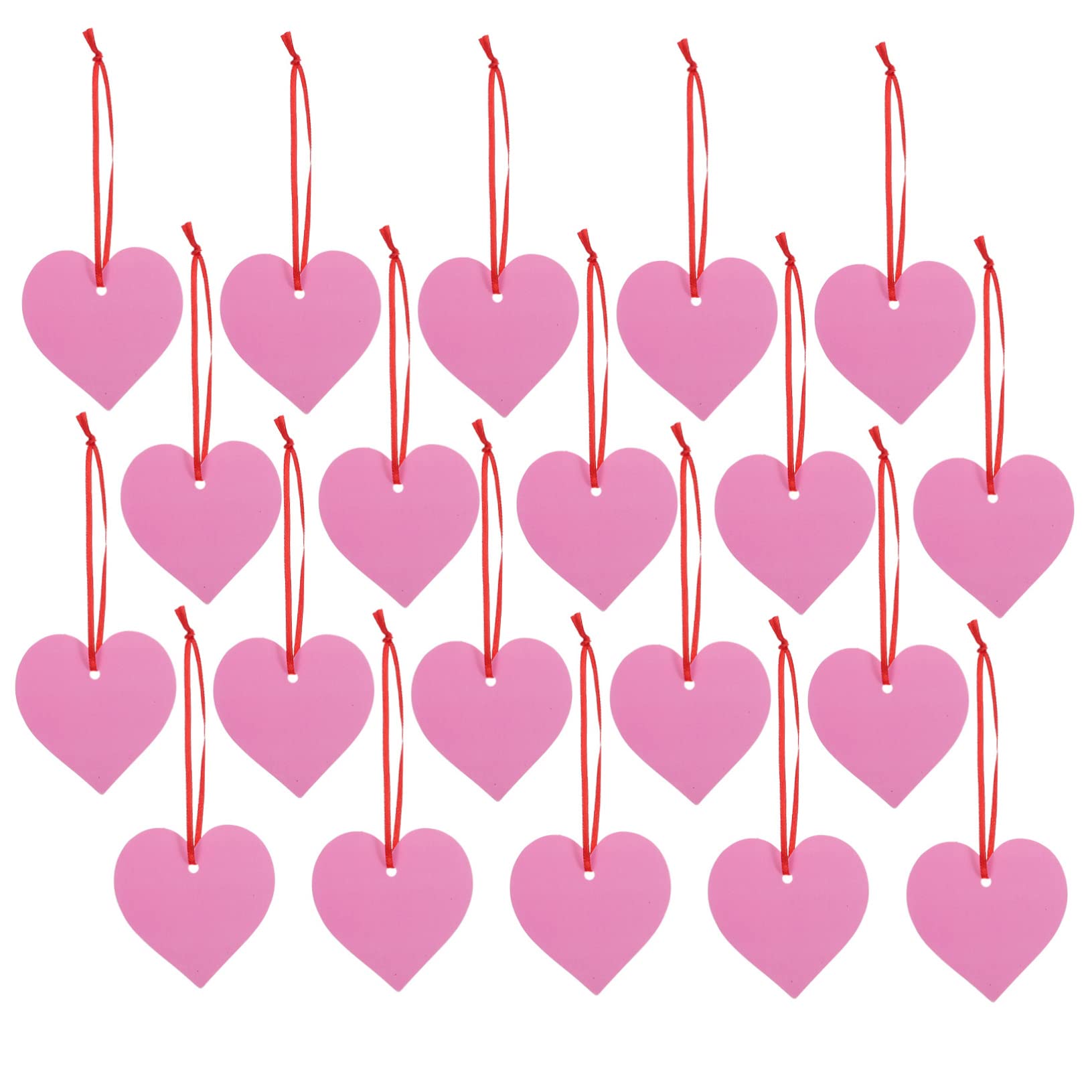 Beavorty 1 Set Wedding Message Card Plastic Tags Pink Favors Bags Tags Heart Shaped Hanging Tags Wedding Favors Tags Wedding Cards Hanging Label Tags Heart-Shaped Heart Card Pp Red