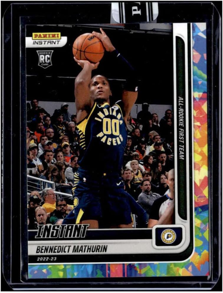 BENNEDICT MATHURIN RC SP 2022-23 Panini Instant VersiColor 5/5 ROOKIE Pacers #235 SP MT-MT+ NBA Basketball