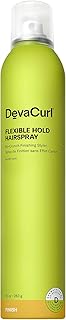 DevaCurl Flexible Hold Hairspray No-Crunch Finishing Styler, Bright Breeze, 10 fl. oz.