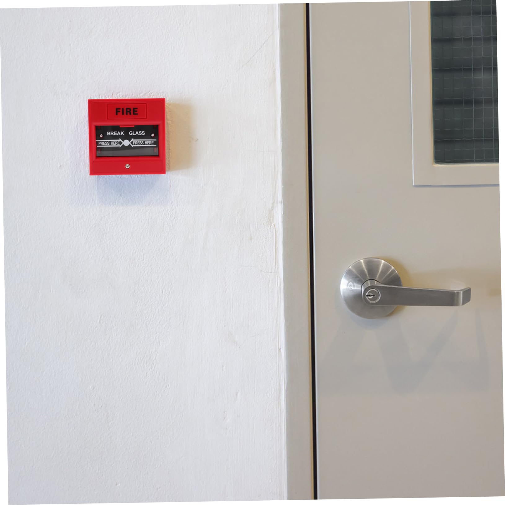 SHINEOFI 5 Pezzi Allarme per Emergenze Interruttore Sicurezza per Attivazione Allarmi Design User Friendly per Uso Uffici e Case