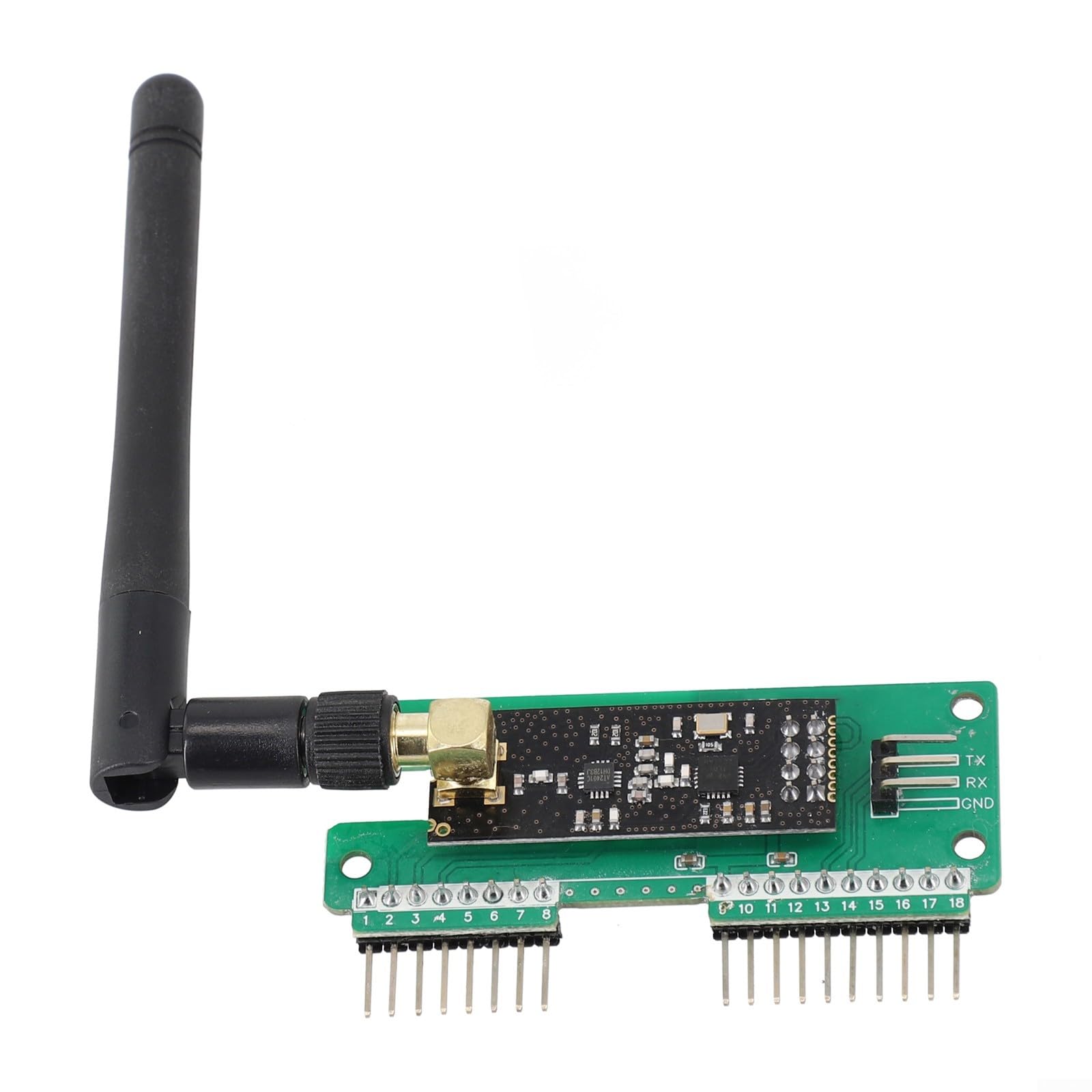Modul-Empfänger für Flipper Zero, 2,4 G drahtlose Erweiterungsdatenübertragungsmodul, externe CC1101-Antenne, WiFi-Multiboard NRF24 ESP32/NRF24 Entwicklungsplatine für Flipper Zero Attachment