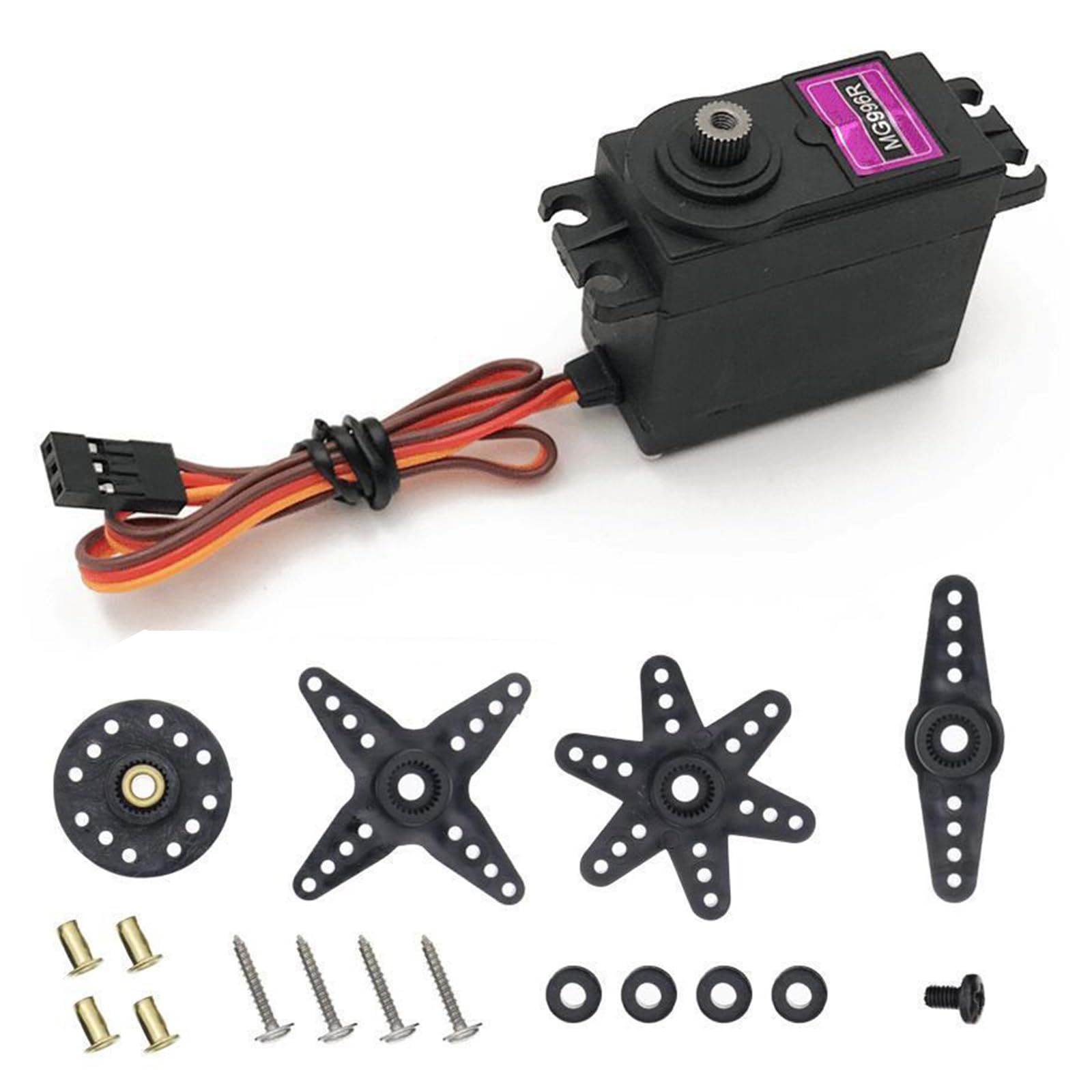 Digital Servo Motor, Micro Steering Servo, Servo Motor for Rc, 13Kg 180° 5V, Suitable for Robots, Robotic Arms, Climbing Vehicles, Remote Control Boats, and Remote Control Aircraft