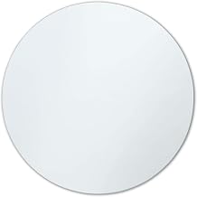 Better Bevel 30" x 30" Frameless Round Mirror | Polished Edge