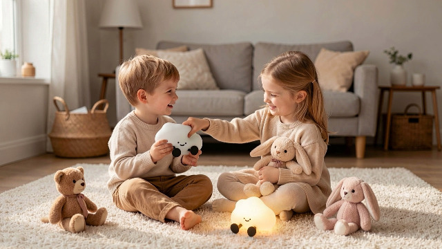 Amazon.com : YISUN Cloud Night Light, Cute Silicone Nightlight for