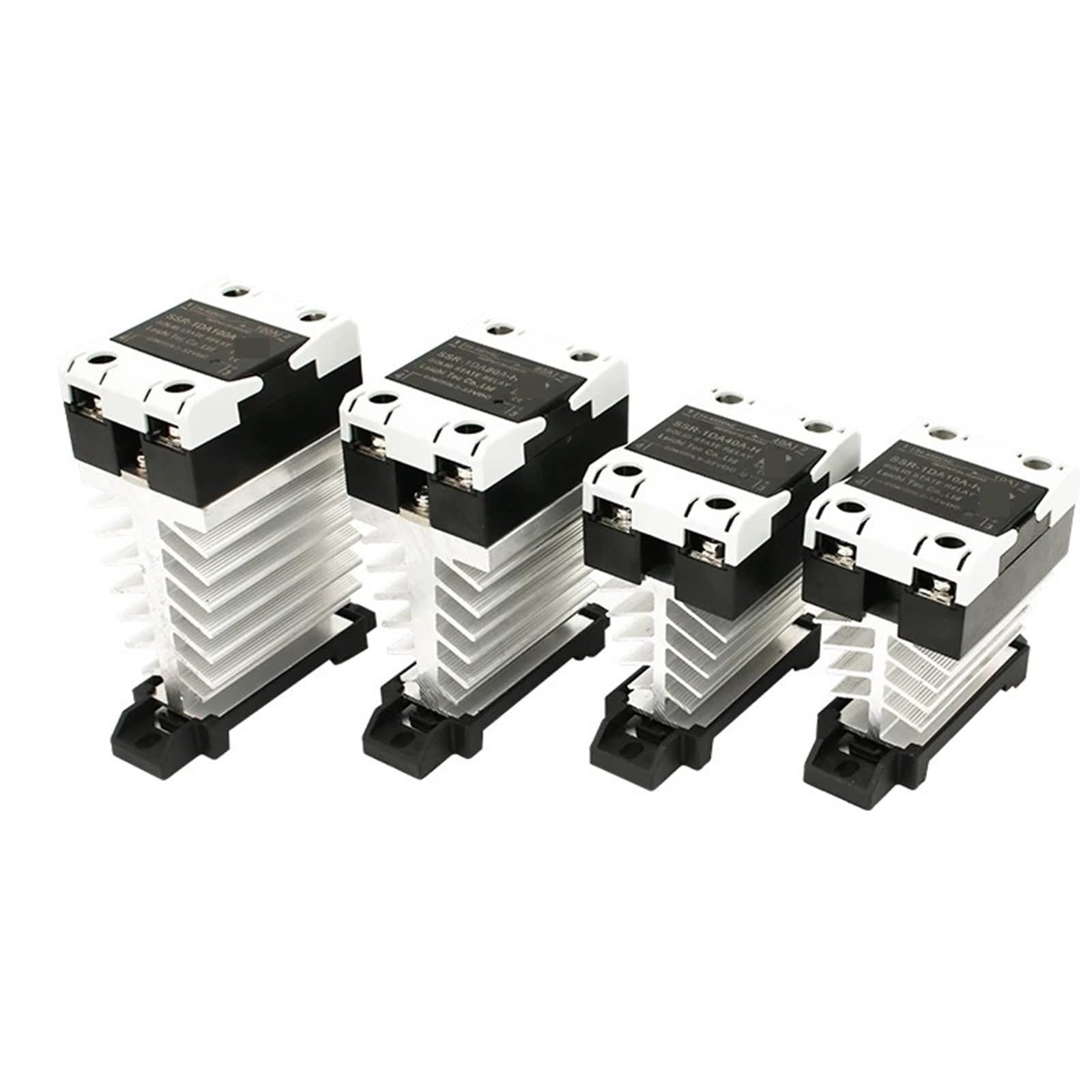 Relais statique monophasé 10A DC-AC à commutation silencieuse pour radiateur