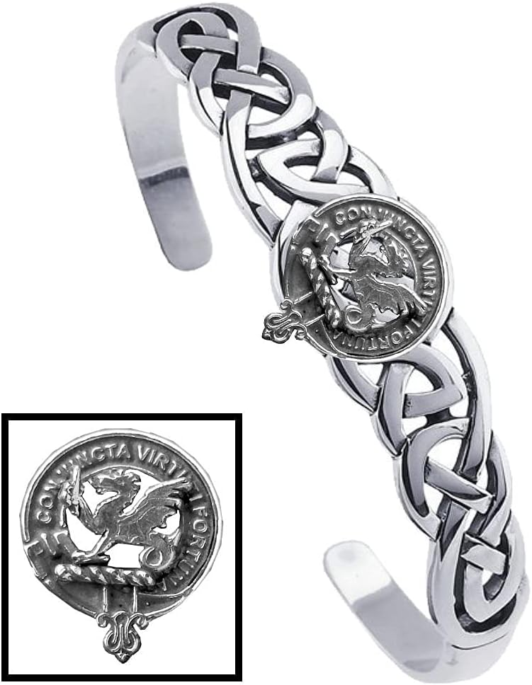 MacBeth Clan Celtic Cuff Bracelet