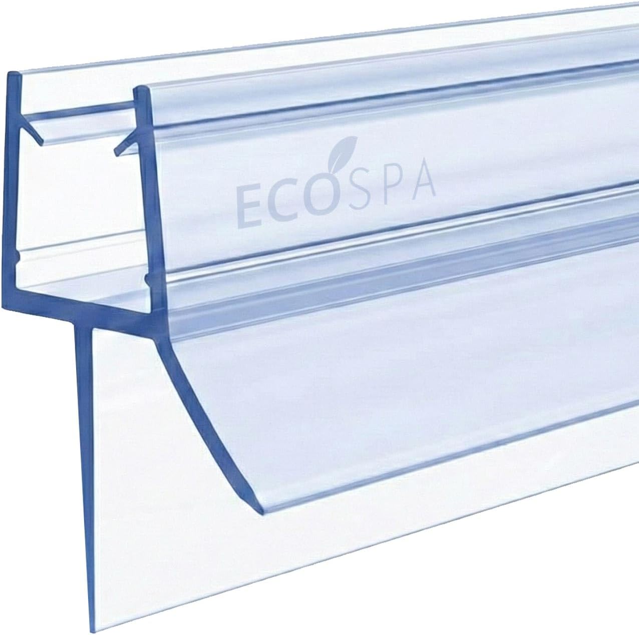 ECOSPA Shower Door Seal Strip for 4-6mm Glass Screens or Door - Seals up to 22mm Gap - Perfect Shower Screen Seal Replacement with 90cm Adjustable Length (Straight)