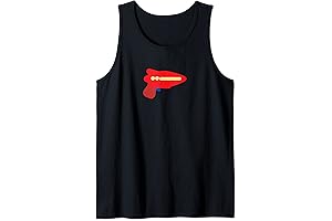 Laser Toy Gun Sci-Fi Alien Ray Gun Tank Top