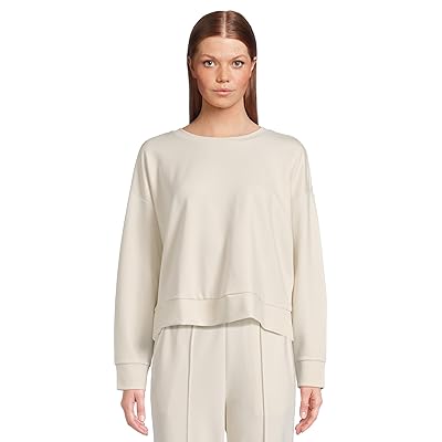 Eileen Fisher Round Neck Boxy Top Women