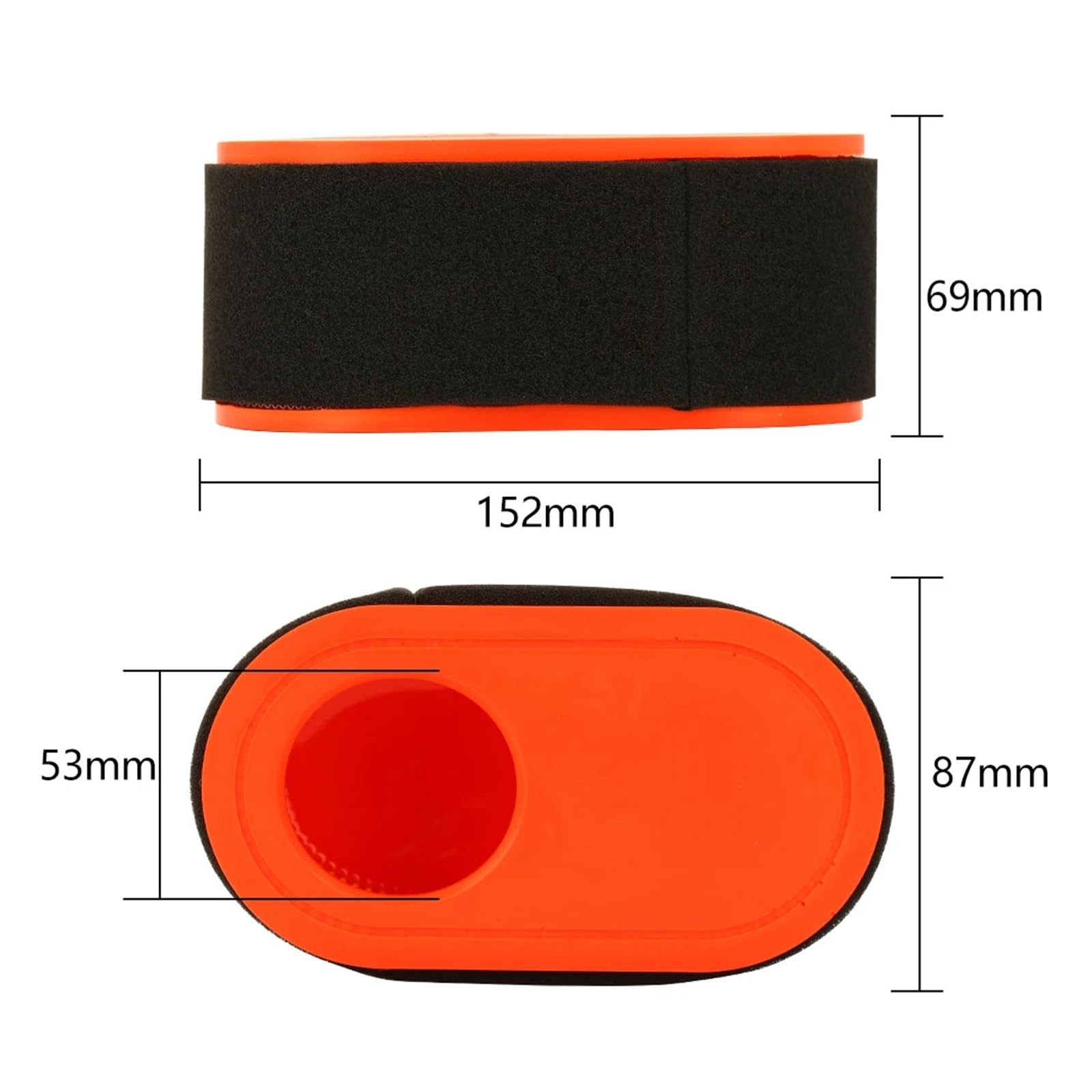 Compatible con MTD 937-05065 951-12260 178-L0 178-LU 4P90HU 4P90JHA 4P90JT Piezas de repuesto de filtro de aire for cortacésped(2PCS)