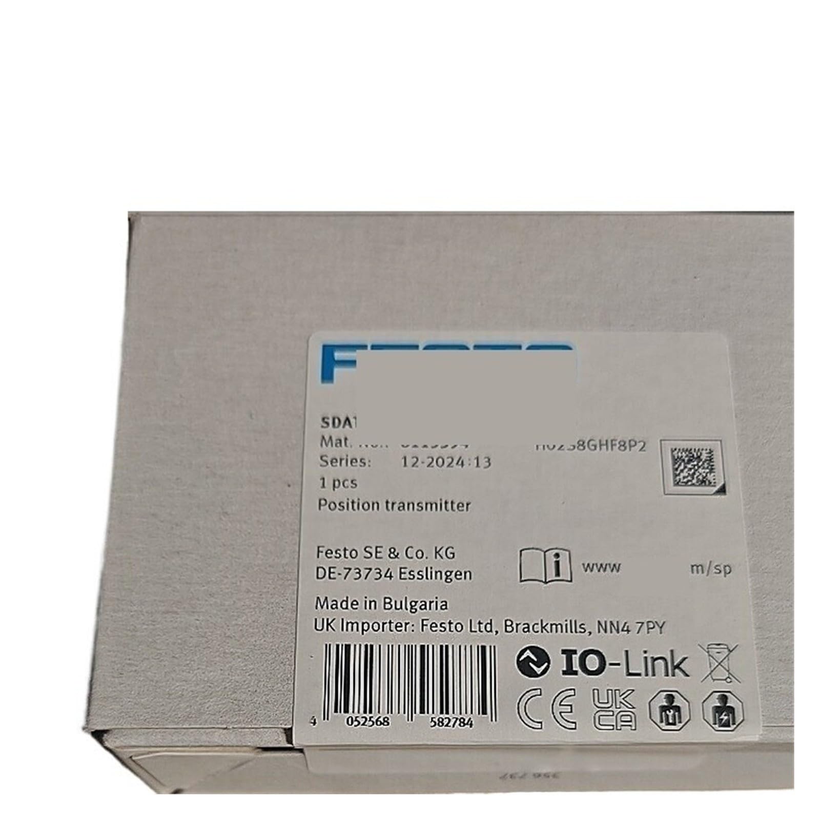 Sensore di posizione pneumatico SDAT-MHS-M50-1L-SV-E-0.3-M8 8115394