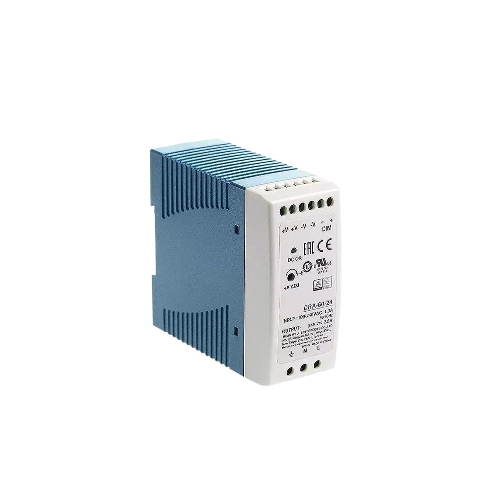 XDDQWSWA DRA-60-12 DRA-60-24 60W Single Output Switching Power Supply 60(DRA-60-12)