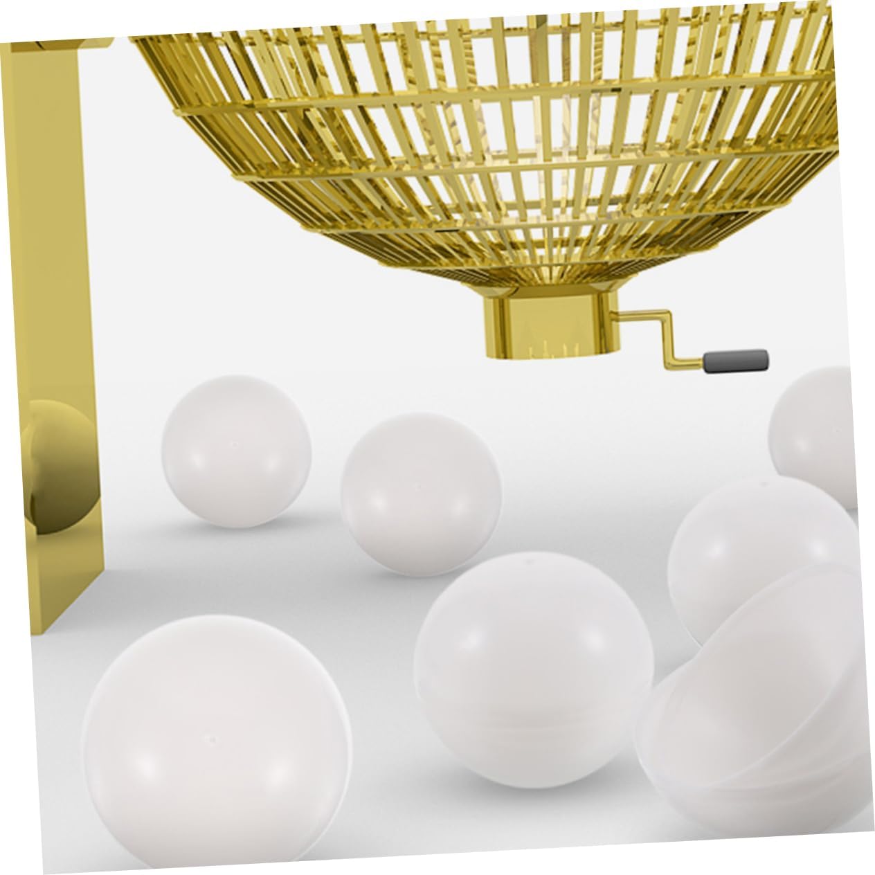 Vaguelly 50pcs Openable Raffle for Lottery Games Plastic Lottery for Events Parties and Celebrations Fillable Game Props Orange and White