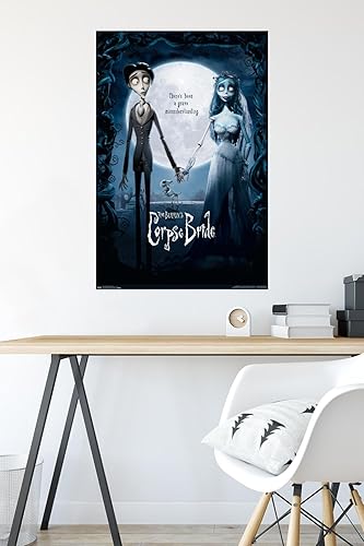 Miniatura 6 de Tim Burton's The Corpse Bride - Póster de pared de una hoja, 22.37 x 34.00 pulgadas, paquete de póster y montaje