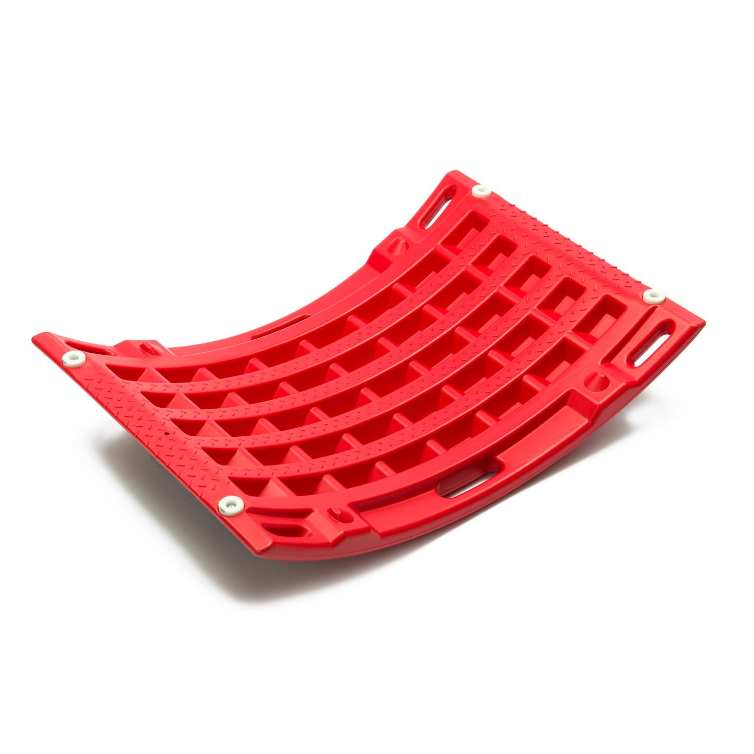 Sport-Thieme Therapie- u. Fitnessbogen | Multifunktionale Fitness-Wippe, Stepper, Balanceboard | Belastbar: 200 kg | Kunststoff, Anti-Rutsch-Matte | 71x49,5x14,5 cm | 3 kg | Rot-Schwarz