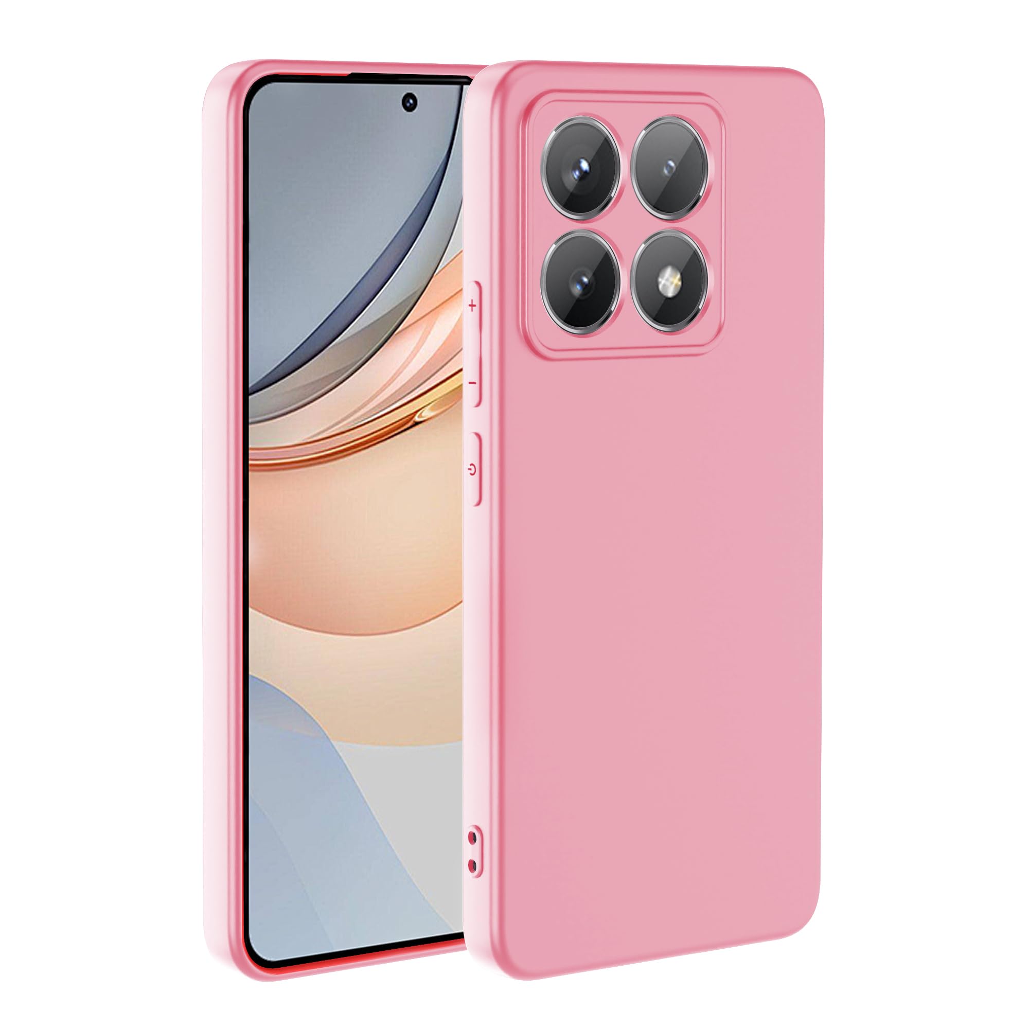 Zore Xiaomi için uyumlu 14T Kılıf Zore Mara Lansman Kapak Pembe