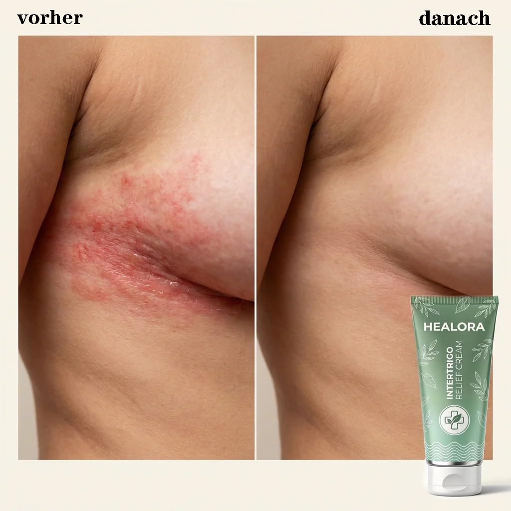 Healora Anti-Reibung Creme, beruhigende Hautfalten-Pflege, 57g（2pcs） | Multilind Heilsalbe, multilind derma relief, intertrigo relief cream – beruhigende Hautfalten-Pflege bei Reibung