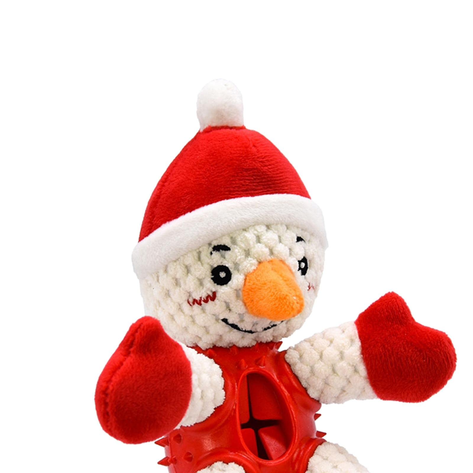 WINTI Dog Squeaky Toy for Plush Food Leakage Cat Dog Chew Fun Interactive Squeaker