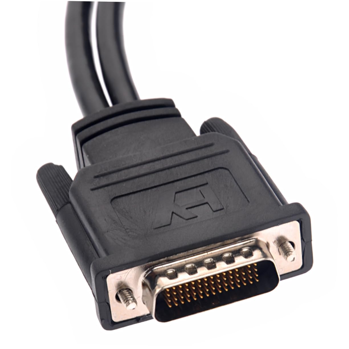 Dual Adapter Cable Black Displays to Port Graphics Card Compatible Thinkcentres Omninos Design