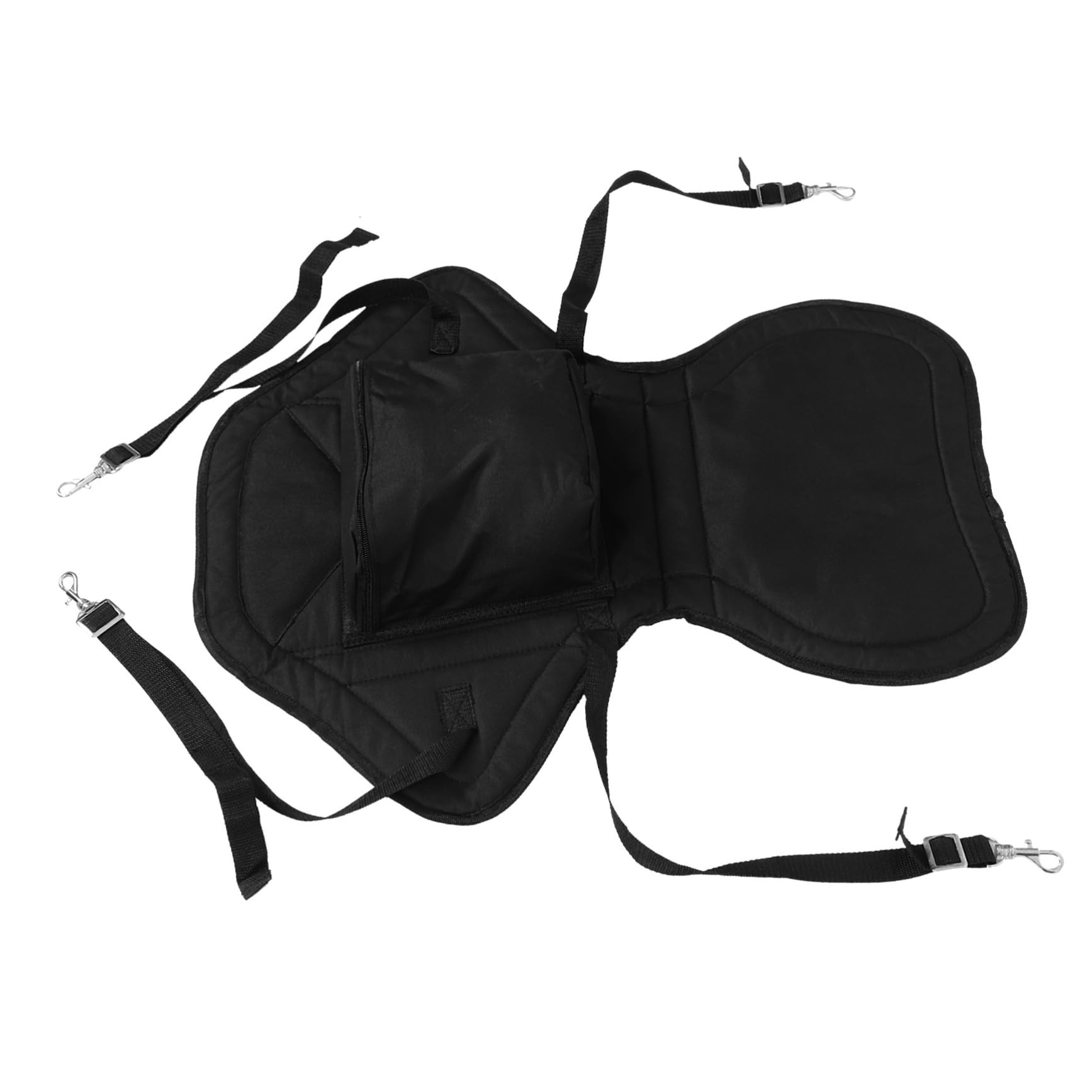 Asiento Kayak Hinchable Almohadilla De Cojín para Kayak Respaldo Flexible y Cómodo