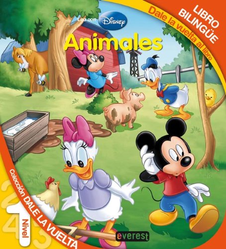 Animales/Animals: Libro bilingüe. Dale la vuelta al libro / Bilingual book. Flip this book (Leo con Animales/Animals: Libro bilingüe. Dale la vuelta al libro / Bilingual book. Flip this book (Leo con