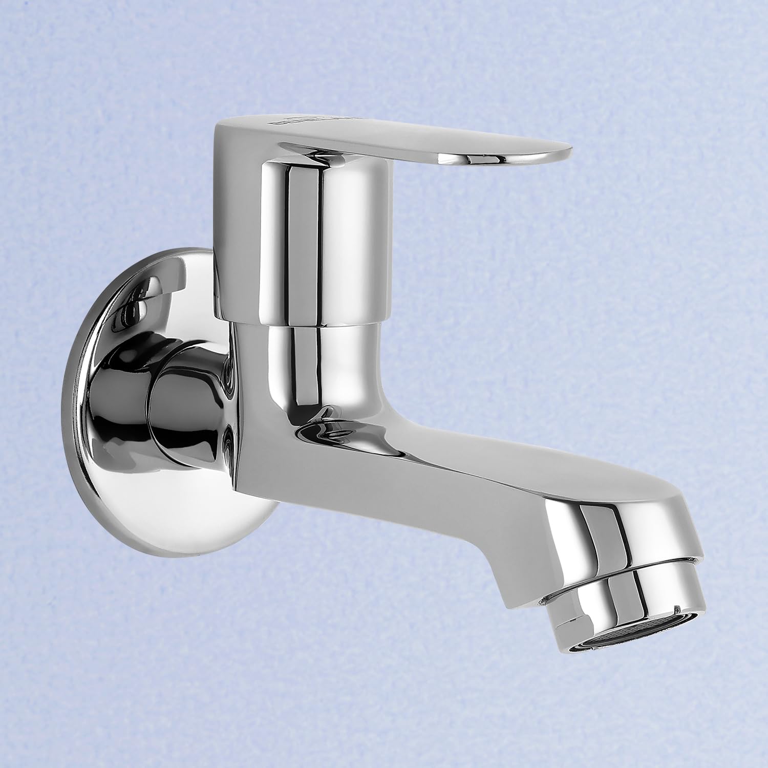 Benelave by Hindware Long Body Bib Tap for Bathroom | Made of Brass | Mirror-Like Chrome Polish Finish | Volga Range | 7-Year Manufacturer Warranty