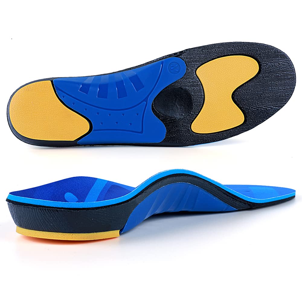 TOPSOLE Orthopädische Einlegesohlen, Plantar fasziitis Einlegesohle, Plattfuß Einlegen, Metatarsalgie, Fersensporn schuheinlagen, Sport komfort schuheinlagen orthopädische für Damen und herren