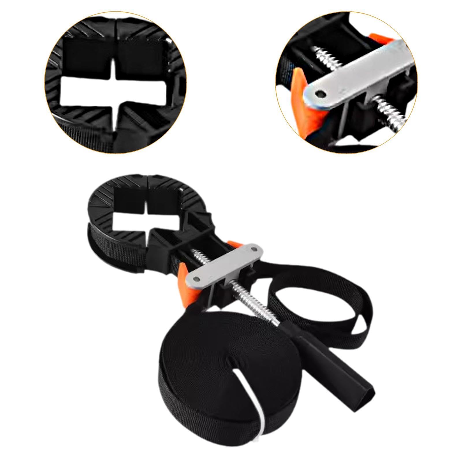 MagiDeal Pince à bande à 90 degrés, outil de serrage pour cadre photo, support de sangle de serrage de cadre pratique pour cadre photo, Longueur du bracelet 10 m
