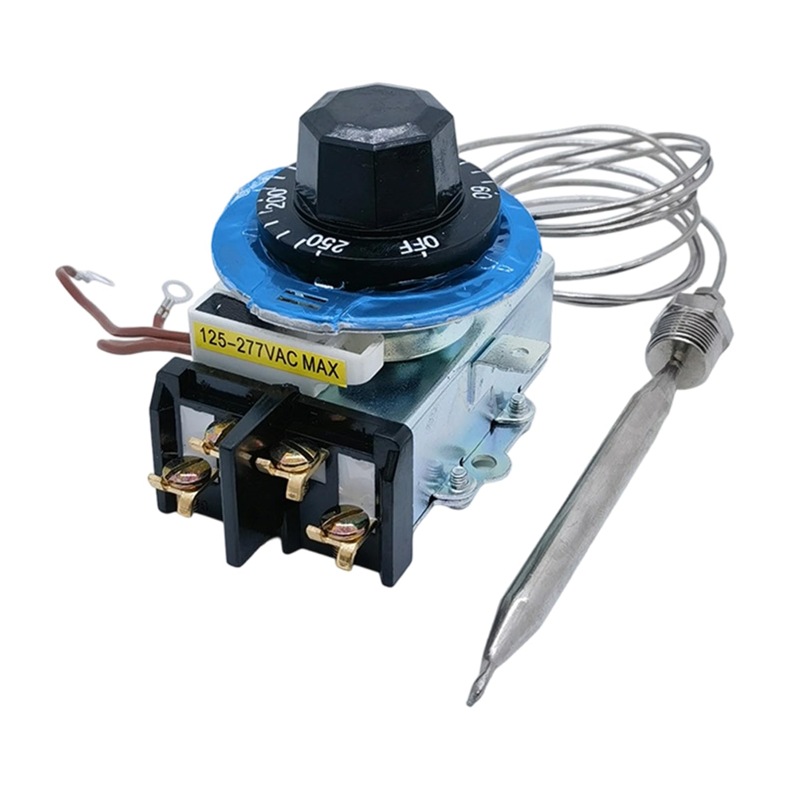 Precisions Thermostat Boiler Repairing Part for Heating Systems with Wide Voltages 125-277VAC and Aluminum Cover Heater Component
