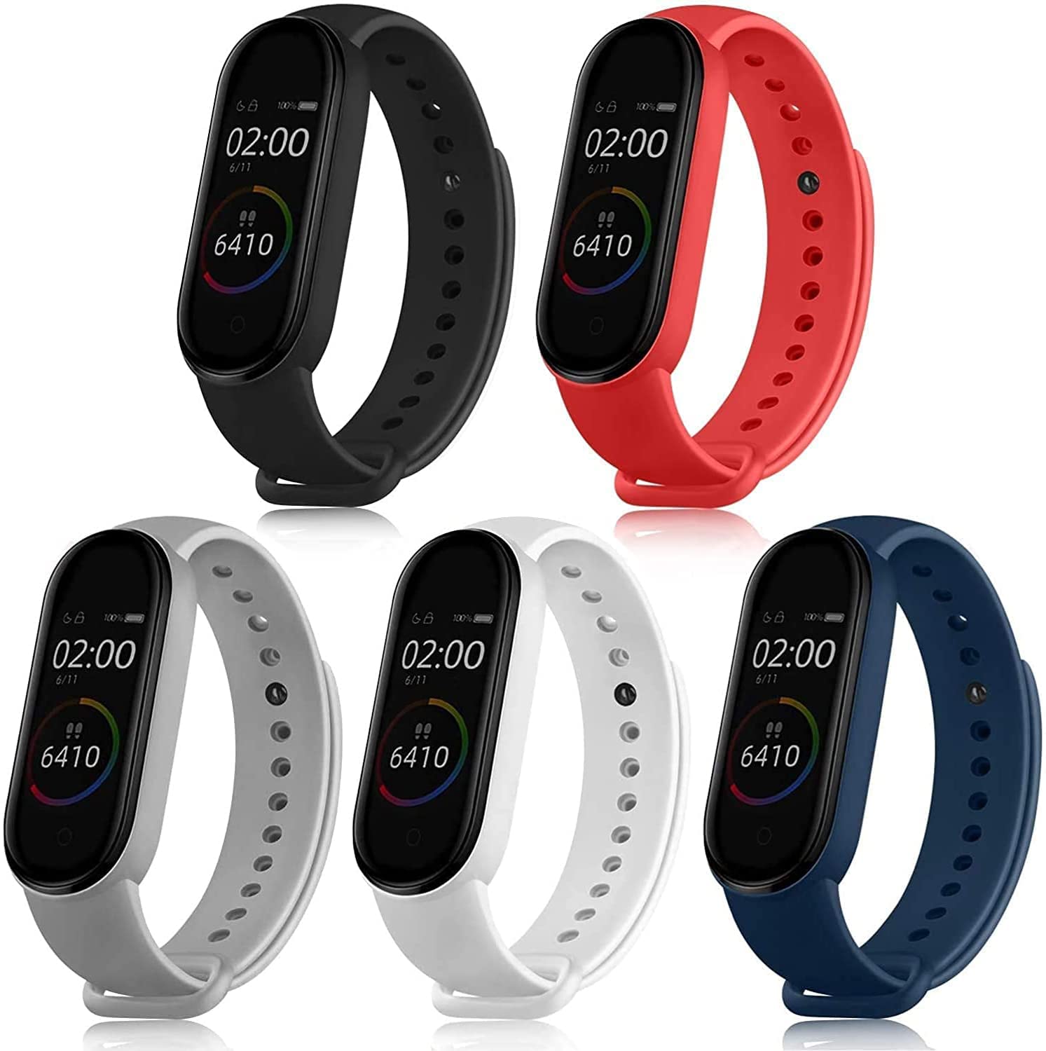 INEFABLE Mi SmartWatch M5 and M6 Watch Straps Original for Mi Watch M5 and M6 Watch Strap Soft Silicone Adjustable Watch Strap-Watch Not Included — Amazon image 16