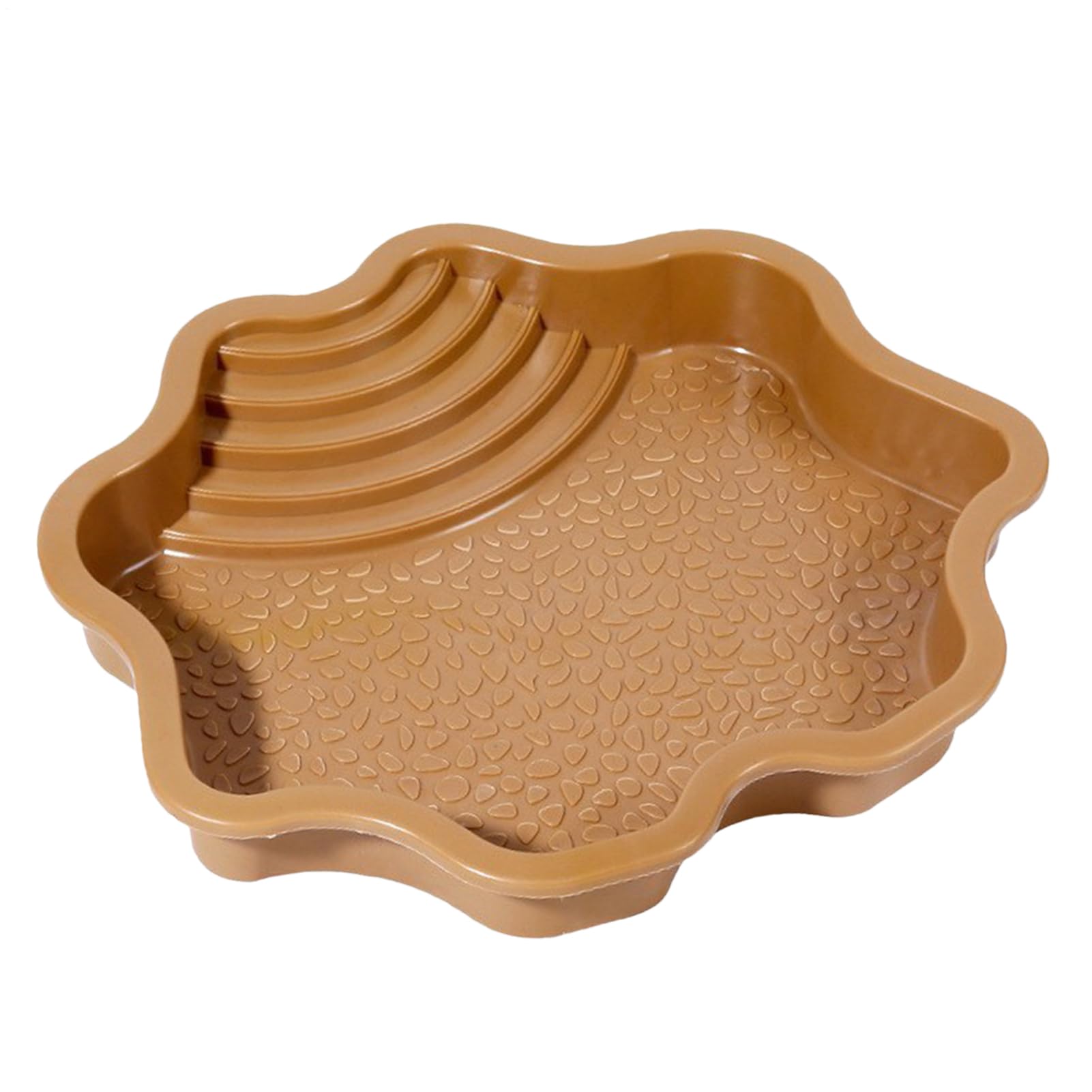 Baignoire pour Reptiles - Bac à Eau avec Rampe pour Lézards et Tortues - Bassin pour Reptiles