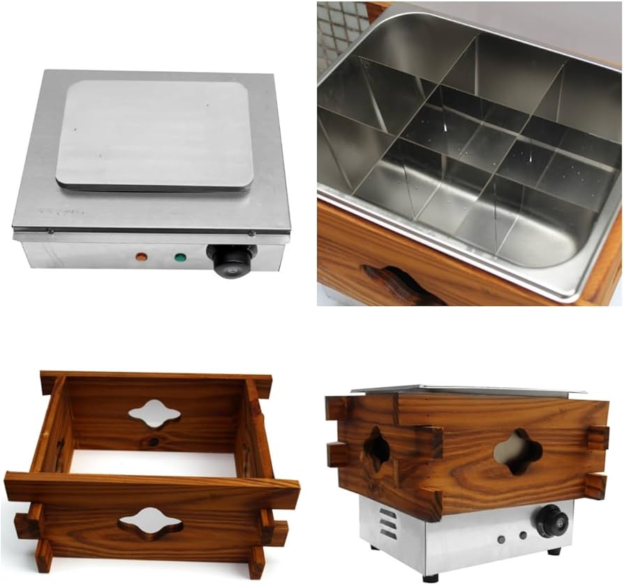 Amazon | おでん調理鍋 電気おでん調理鍋 業務用卓上おでん調理機 温度