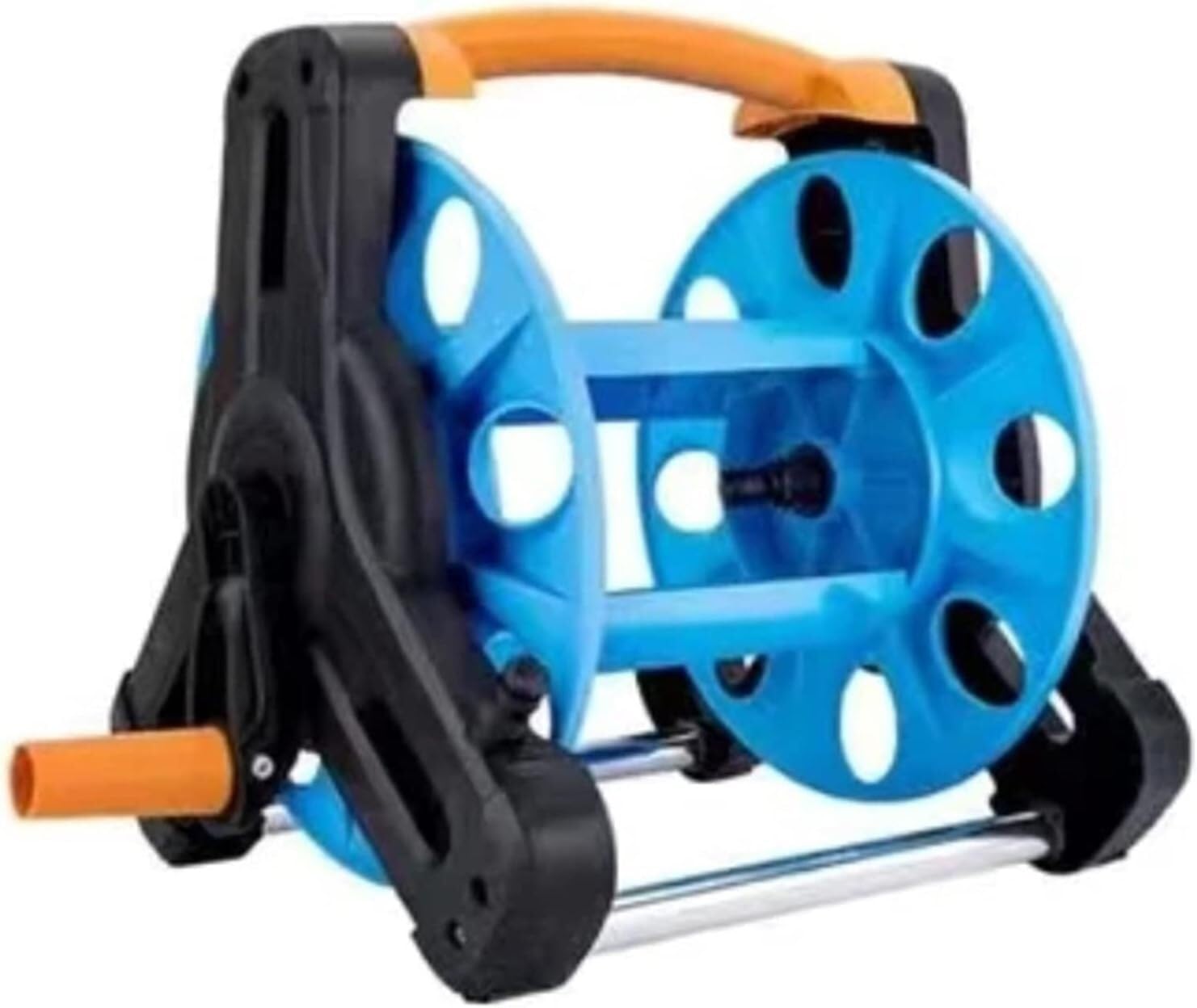 JvFbjLF Garden Hose Reel Cart, Hose Butler Portable Garden Water Pipe Hose Storage Rack(15m)