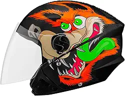 CAPACETE ABERTO PRO TORK NEW LIBERTY 3 COYOTE FOSCO PRETO TAM. 58