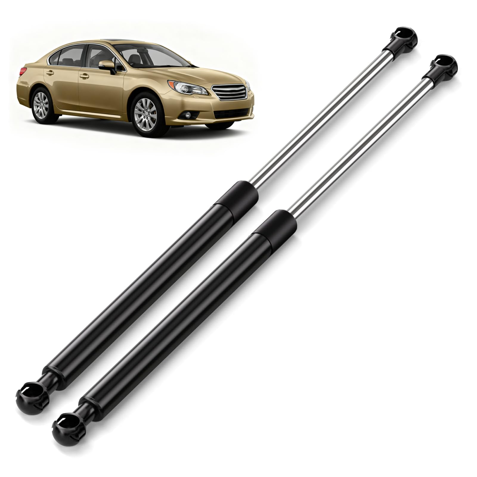 ARANA Hood Struts for Subaru Legacy 2010-2014, Front Hood Shocks Lift Supports Spring Fits Subaru Outback 2010-2014, 2 Pcs