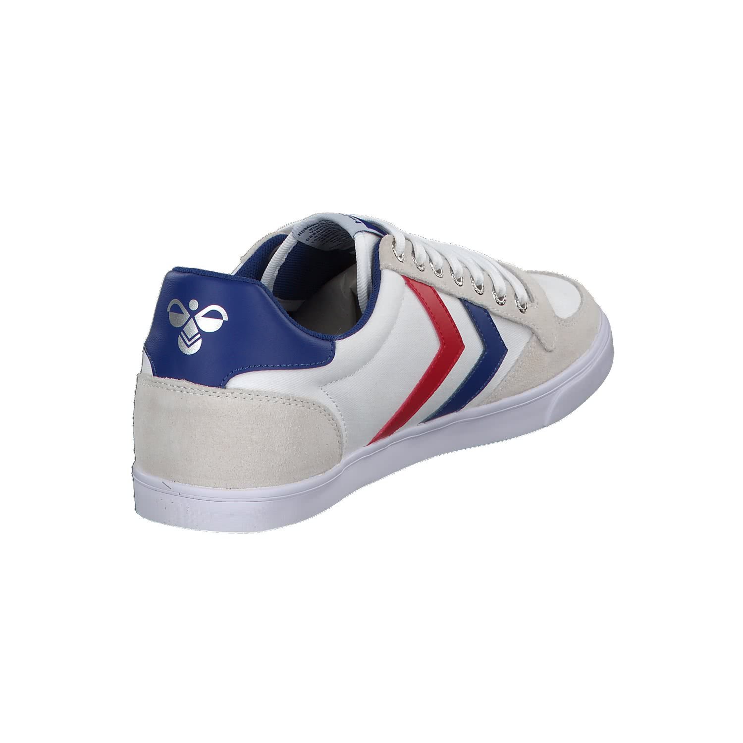 hummel Unisex Slimmer Stadil Low Sneaker, White, Size 44