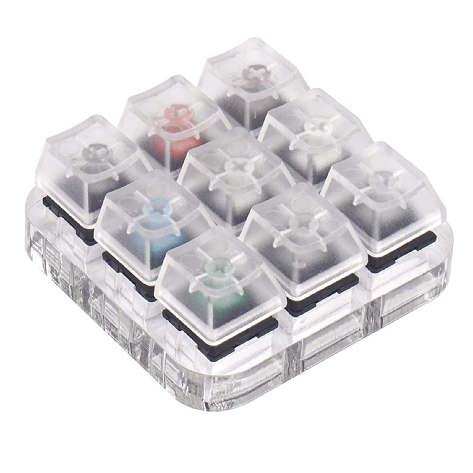 Amazon | 9色軸 メカニカルキースイッチ メカニカルキーボード